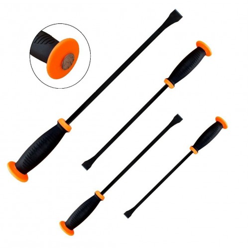 Set 4 Pz Leverini Utensili Da Carrozzeria Con Impugnatura In Gomma Cod.14190312